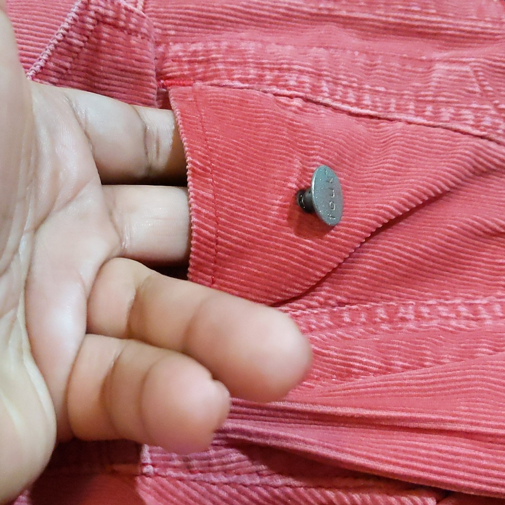 French Connection Pink Corduroy Jacket Valentines Day! - Picture 4 of 16